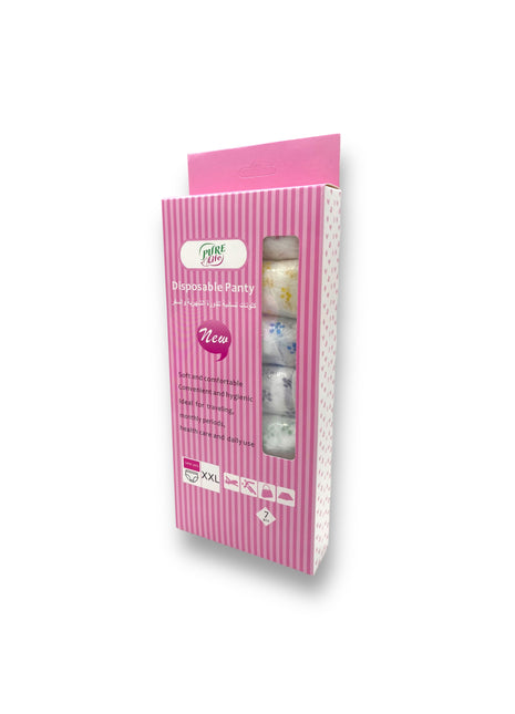 Pure Life Disposable Panty XXL – Soft, Comfortable, and Secure Disposable Underwear for Women