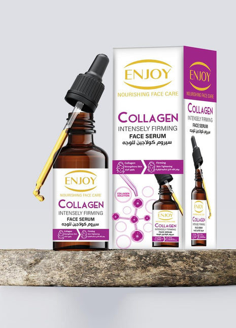 Enjoy Collagen Intensely Firming Face Serum – 50ml Advanced Anti-Aging Formula for Firm, Hydrated, and Youthful-Looking Skin 50 Ml