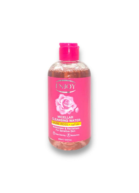 Enjoy Rose Micellar Water – Gentle & Hydrating Facial Cleanser, 250ml