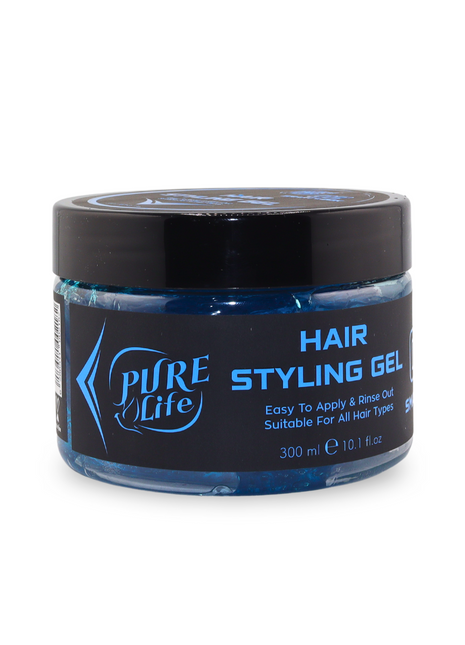 Pure Life Hair Styling Gel Smart Look Blue 300 ml