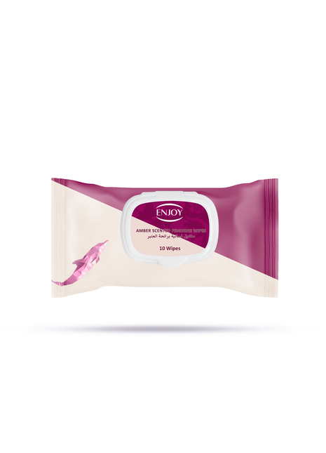 ENJOY Women's Wipes 10s with Amber Scented White