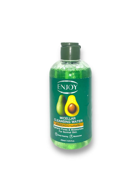 Enjoy Micellar Cleansing Water with Avocado – Gentle & Hydrating Makeup Remover, 250ml
