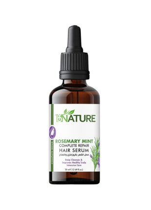 Bay Nature Rosemary & Mint Hair Serum – 50ml for Hair Growth & Scalp Nourishment