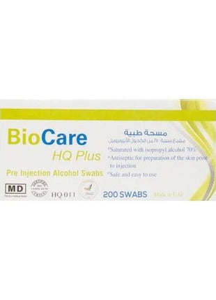 Bio Care Alcohol Pad 200 pcs