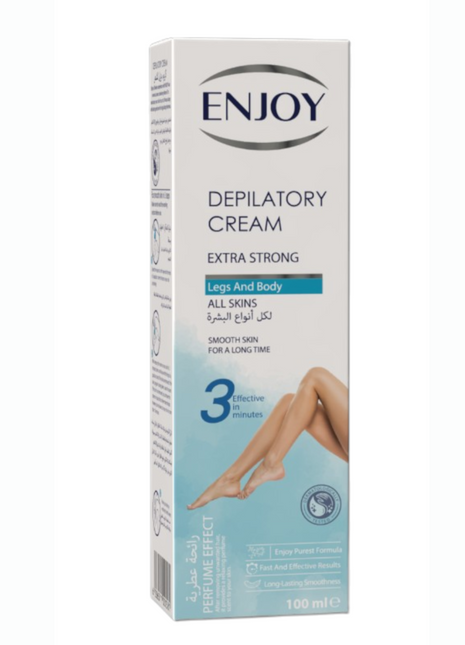 Enjoy Depilatory Cream For Legs & Body All Skin Types 100