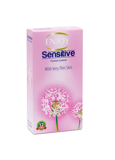 Enjoy Sensetive Premium Condoms 12 pcs