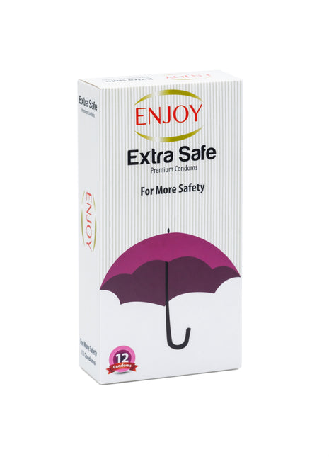 Enjoy Extra Safe Premium Condoms 12 pcs