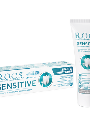 ROCS Toothpaste Sensitive Repair & Whitening 94 g