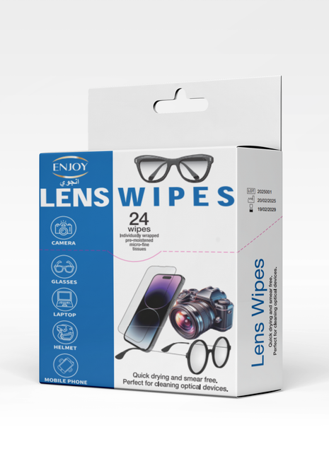 ENJOY Lens Wipes 24s Individually wapped
