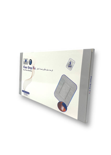 First Step Sterile Adhesive Wound Dressings 9×20 cm – Pack of 5 for Wound Protection & Healing
