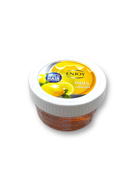 ENJOY Natural Hair Remover with Lemon – Fast & Effective Waxing 100_ Natural Formula