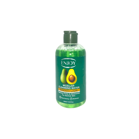 Enjoy Micellar Cleansing Water with Avocado – Gentle & Hydrating Makeup Remover, 250ml