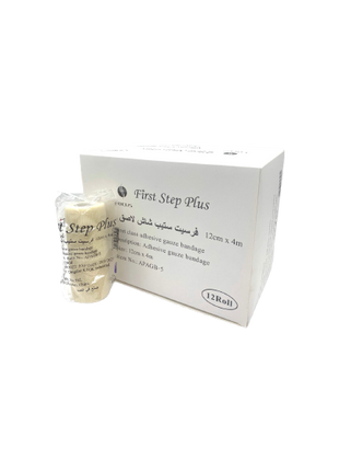 First Step Adhesive Guaze 12 Cm (12Pcs per Box)