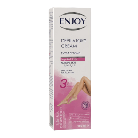 Enjoy Depilatory Cream For Legs & Body Normal Skin 100 ml