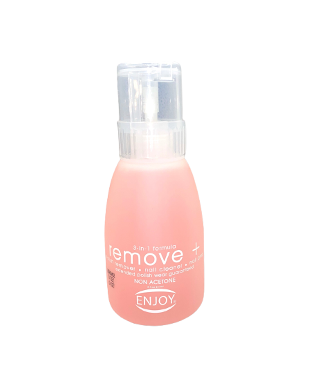 Enjoy Pink Nail Polish Remover – Effective & Refreshing Formula, 237ml