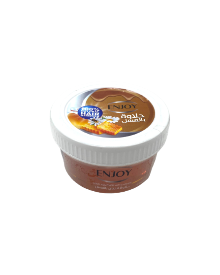 ENJOY Natural Hair Remover with Honey – Fast & Effective Waxing 100% Natural Formula 400g