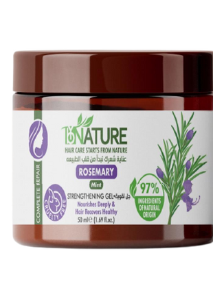 BY NATURE ROSEMARY& MINT HAIR STRENGTHENING GEL 50 ML