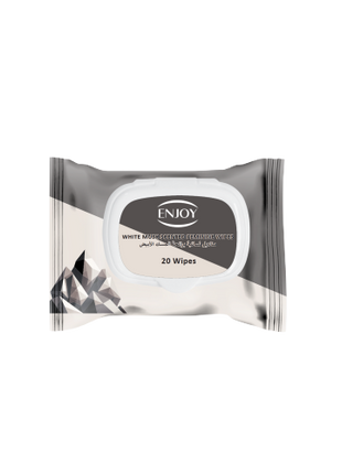 ENJOY Women's White Misk Wipes 20s