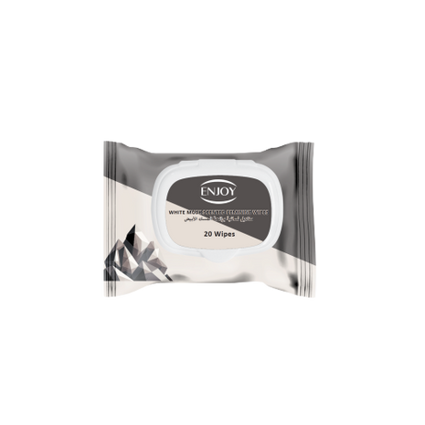 ENJOY Women's White Misk Wipes 20s