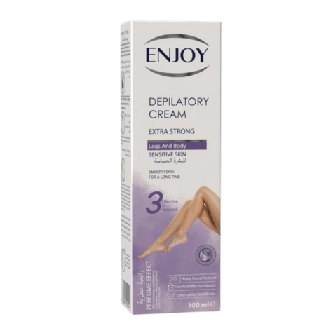 Enjoy Depilatory Cream For Legs & Body Sensitive Skins 100