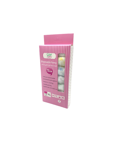 Pure Life Disposable Panty XL – Soft, Comfortable, and Secure Disposable Underwear for Women