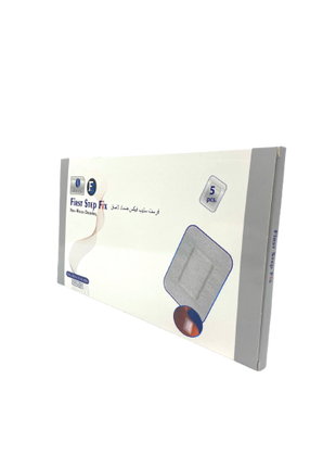 First Step Sterile Adhesive Wound Dressings 9×20 cm – Pack of 5 for Wound Protection & Healing