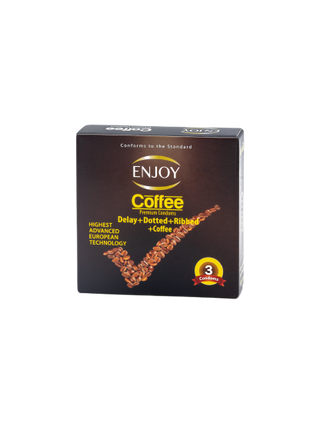 Enjoy Coffee Premium Condoms 3 pcs
