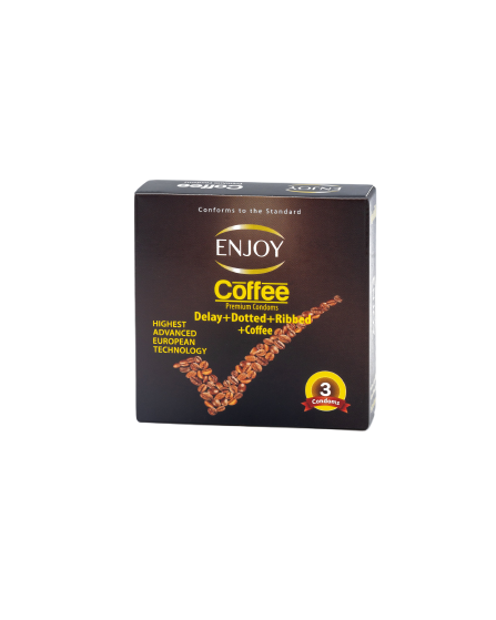 Enjoy Coffee Premium Condoms 3 pcs