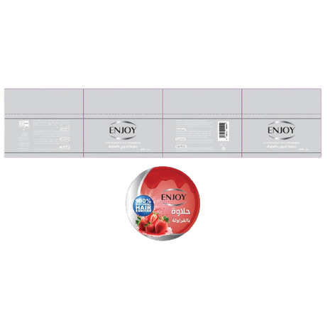 Enjoy Hair Remover With Strawberry 400 g