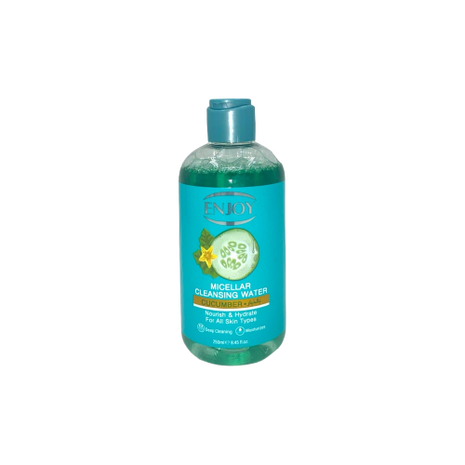 Enjoy Micellar Water with Cucumber – Gentle Cleansing & Instant Refreshment 250ml