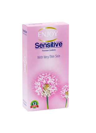 Enjoy Sensetive Premium Condoms 12 pcs