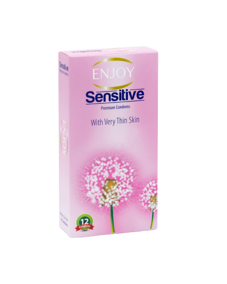 Enjoy Sensetive Premium Condoms 12 pcs