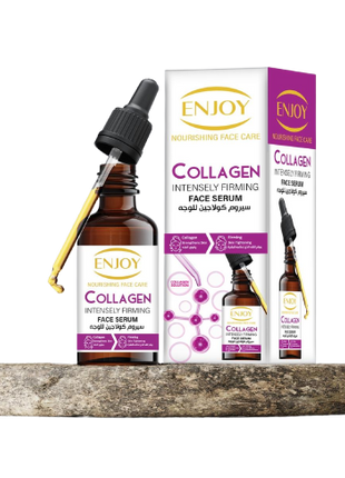 Enjoy Collagen Intensely Firming Face Serum – 50ml Advanced Anti-Aging Formula for Firm, Hydrated, and Youthful-Looking Skin 50 Ml