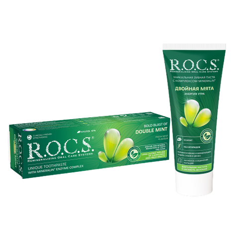 ROCS Toothpaste Double Mint 74 g