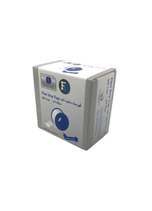 First Step Silk Medical Tape 2.5 cm x 5 m – Hypoallergenic, Breathable, Hand-Tearable Adhesive Tape for Secure Dressing Fixation and Sensitive Skin