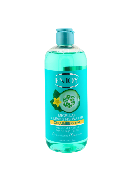 Enjoy Micellar Water with Cucumber – Gentle Cleansing & Instant Refreshment 400ml
