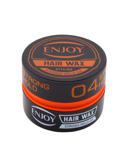 ENJOY Hair Wax 04 Orange – Strong Hold 150ml Flexible Styling for Men