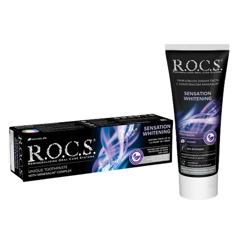 ROCS Toothpaste Sensation Whitening 74 g