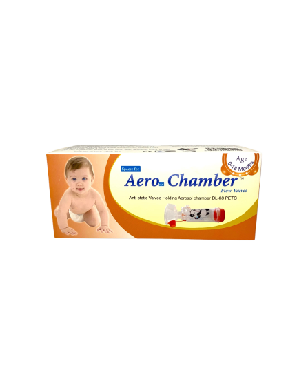 Aerosol Chamber Small for Infant From (0 TO 18) Months