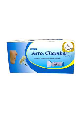 Aerosol Aero chamber For Adults More Than 5 Years