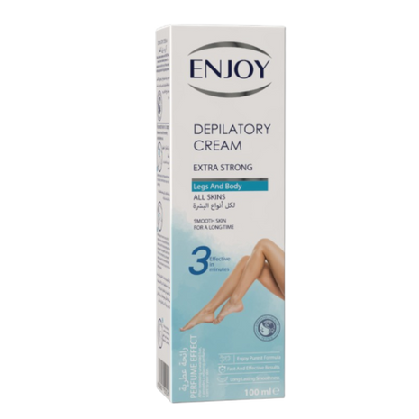 Enjoy Depilatory Cream For Legs & Body All Skin Types 100