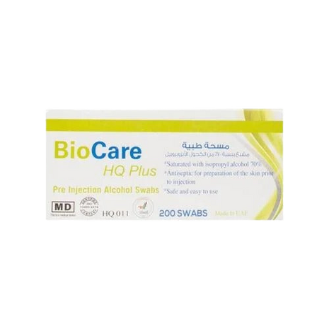 Bio Care Alcohol Pad 200 pcs