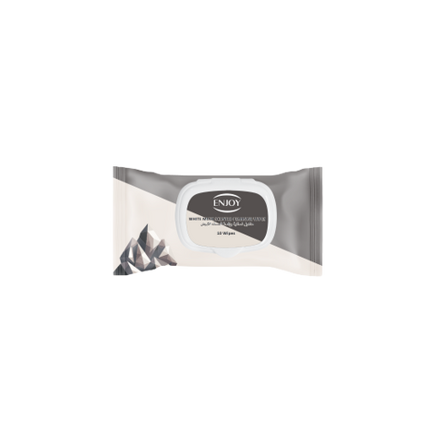 ENJOY Women's Wipes 10s with Musk of Purity White