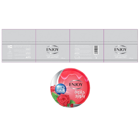Enjoy Hair Remover With Rose 250 g