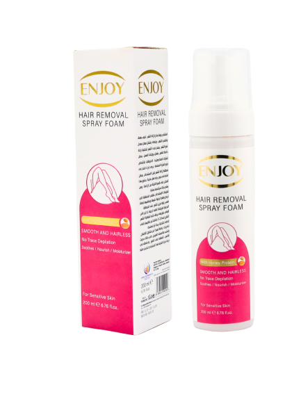 Enjoy Hair Removing Foam – Quick & Gentle Hair Removal for Smooth Skin 200 Ml