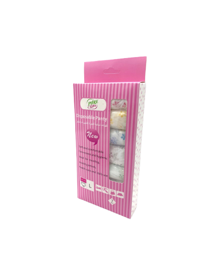 Pure Life Disposable Panty L – Soft, Comfortable, and Secure Disposable Underwear for Women