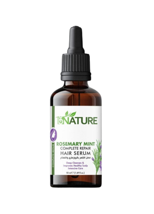 Bay Nature Rosemary & Mint Hair Serum – 50ml for Hair Growth & Scalp Nourishment