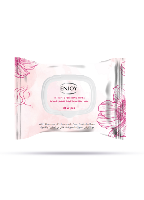 ENJOY Intimate Feminine Wipes 20s