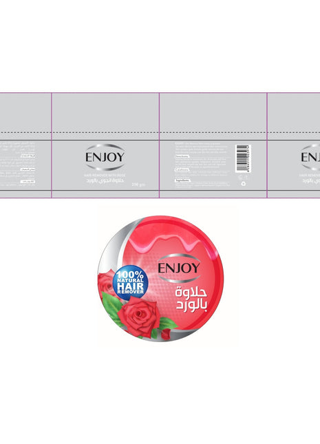 Enjoy Hair Remover With Rose 250 g
