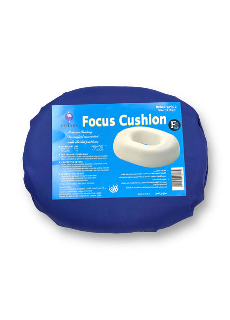 First Step 18-Inch Donut Seat Cushion – Ultimate Comfort & Pressure Relief for Long Sitting Hours